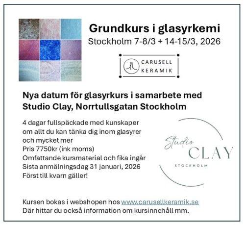 Glasyrkurs mars 2026