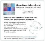 Glasyrkurs mars 2026